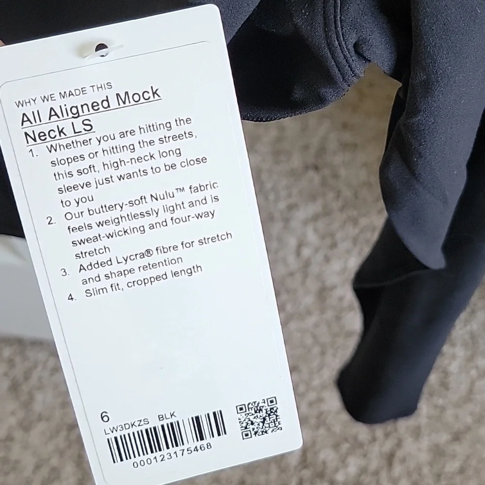 NWT Lululemon Align Mock Neck Long Sleeve - Picture 4 of 5